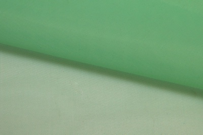 Портьерный капрон 15-6123, 47 гр/м2, шир.300см, цвет св.зелёный - купить в Железногорске. Цена 137.27 руб.