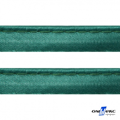 Кант атласный 140, шир. 12 мм (в упак. 65,8 м), цвет т.зелёный - купить в Железногорске. Цена: 237.16 руб.