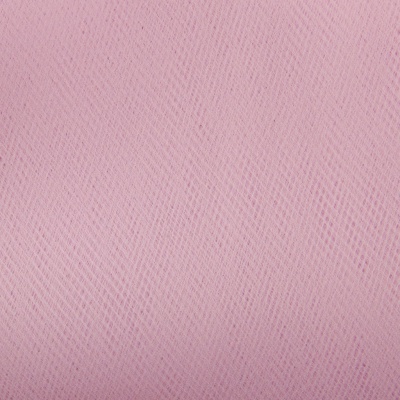 Фатин матовый 16-12, 12 гр/м2, шир.300см, цвет нежно-розовый - купить в Железногорске. Цена 96.31 руб.