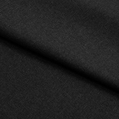 Ткань костюмная 22476 2002, 181 гр/м2, шир.150см, цвет чёрный - купить в Железногорске. Цена 350.98 руб.