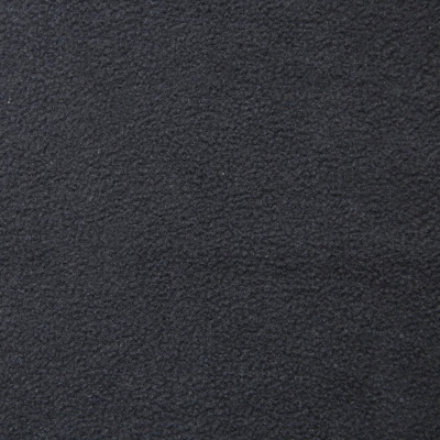 Флис DTY, 130 г/м2, шир. 150 см, цвет чёрный - купить в Железногорске. Цена 694.22 руб.