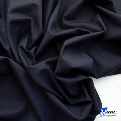 Ткань сорочечная Илер 100%полиэстр, 120 г/м2 ш.150 см, цв. темно синий - купить в Железногорске. Цена 293.20 руб.