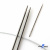 Спицы для вязания металлические d-2.5 мм круговые на тросике 53 см - купить в Железногорске. Цена: 53.90 руб.