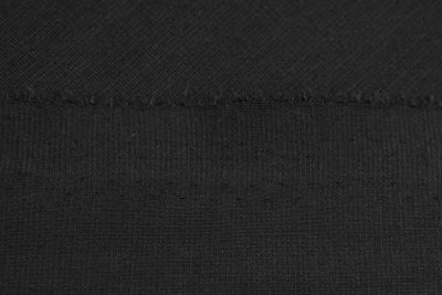 Трикотаж "Grange" BLACK 1# (2,38м/кг), 280 гр/м2, шир.150 см, цвет чёрно-серый - купить в Железногорске. Цена 861.22 руб.