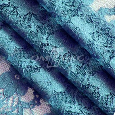 Кружевное полотно стрейч 15A61/BLUE, 100 гр/м2, шир.150см - купить в Железногорске. Цена 1 581 руб.