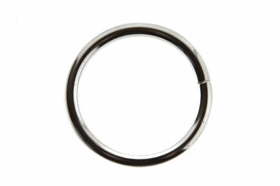 Кольцо металлическое d-3 х 32 мм, цв.-никель - купить в Железногорске. Цена: 3.92 руб.