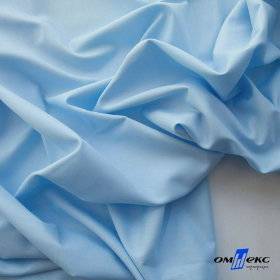Ткань сорочечная Илер 100%полиэстр, 120 г/м2 ш.150 см, цв.голубой - купить в Железногорске. Цена 290.24 руб.