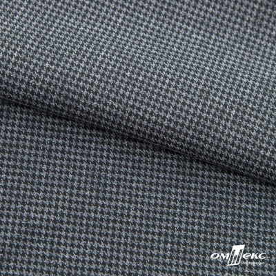 Ткань костюмная Пье-де-пуль 24013, 210 гр/м2, шир.150см, цвет чёрн/св.серый - купить в Железногорске. Цена 334.18 руб.