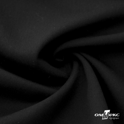 Ткань костюмная "Эльза" 80% P, 16% R, 4% S, 160 г/м2, шир.150 см, цв-черный #1 - купить в Железногорске. Цена 332.71 руб.
