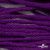 Шнур плетеный d-6 мм, круглый 70% хлопок 30% полиэстер, уп.90+/-1 м, цв.1084-фиолет - купить в Железногорске. Цена: 588 руб.