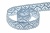 Тесьма кружевная 0621-1346А, шир. 13 мм/уп. 20+/-1 м, цвет 132-голубой - купить в Железногорске. Цена: 569.26 руб.