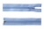 Спиральная молния Т5 351, 75 см, автомат, цвет св.голубой - купить в Железногорске. Цена: 16.28 руб.