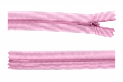 Молния потайная Т3 513, 50 см, капрон, цвет св.розовый - купить в Железногорске. Цена: 8.62 руб.
