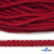 Шнур плетеный d-6 мм, круглый 70% хлопок 30% полиэстер, уп.90+/-1 м, цв.1064-красный - купить в Железногорске. Цена: 588 руб.