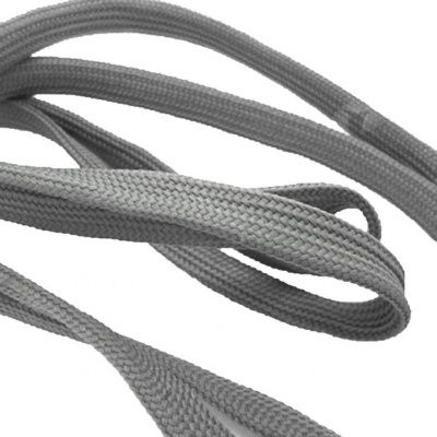 Шнурки т.5 80 см серый - купить в Железногорске. Цена: 16.76 руб.