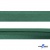 Косая бейка атласная "Омтекс" 15 мм х 132 м, цв. 056 темный зеленый - купить в Железногорске. Цена: 225.81 руб.