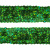 Тесьма с пайетками D4, шир. 20 мм/уп. 25+/-1 м, цвет зелёный - купить в Железногорске. Цена: 778.19 руб.