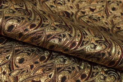 Ткань костюмная жаккард, 135 гр/м2, шир.150см, цвет бордо№17 - купить в Железногорске. Цена 441.94 руб.