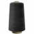 Швейные нитки (армированные) 28S/2, нам. 2 500 м, цвет чёрный - купить в Железногорске. Цена: 139.91 руб.