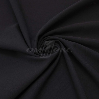 Ткань костюмная "Меган", 78%P 18%R 4%S, 205 г/м2 ш.150 см, цв-черный (Black) - купить в Железногорске. Цена 392.32 руб.