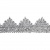 Тесьма металлизированная 0384-0240, шир. 40 мм/уп. 25+/-1 м, цвет серебро - купить в Железногорске. Цена: 490.74 руб.