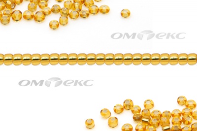 Бисер (SL) 11/0 ( упак.100 гр) цв.22 - золото - купить в Железногорске. Цена: 53.34 руб.