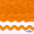 Тесьма вьюнчик 0381-0080, 8 мм/упак.33+/-1м, цвет 9511-оранжевый - купить в Железногорске. Цена: 107.26 руб.