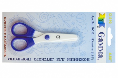 Ножницы G-510 детские 123 мм - купить в Железногорске. Цена: 137.45 руб.