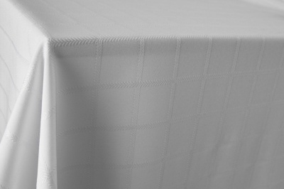 Скатертная ткань 25536/2005, 174 гр/м2, шир.150см, цвет белый - купить в Железногорске. Цена 269.46 руб.