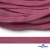 Шнур плетеный d-8 мм плоский, 70% хлопок 30% полиэстер, уп.85+/-1 м, цв.1029-розовый - купить в Железногорске. Цена: 735 руб.