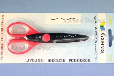 Ножницы G-502 детские 165 мм - купить в Железногорске. Цена: 292.21 руб.