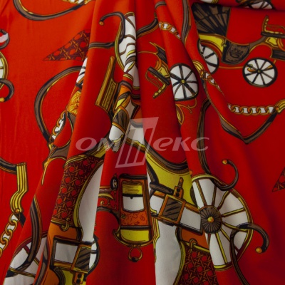 Плательная ткань "Фламенко" 16.1, 80 гр/м2, шир.150 см, принт этнический - купить в Железногорске. Цена 241.49 руб.