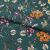Плательная ткань "Фламенко" 6.1, 80 гр/м2, шир.150 см, принт растительный - купить в Железногорске. Цена 241.49 руб.