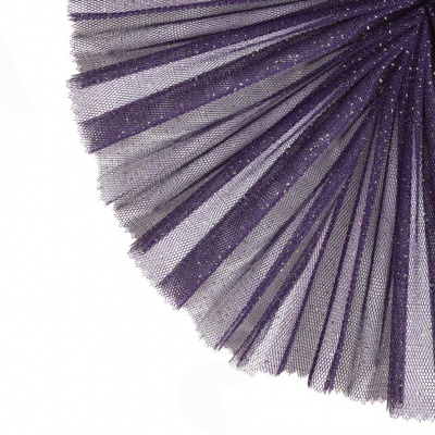 Сетка Глиттер, 24 г/м2, шир.145 см., пурпурный - купить в Железногорске. Цена 117.24 руб.
