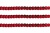 Пайетки "ОмТекс" на нитях, SILVER-BASE, 6 мм С / упак.73+/-1м, цв. 3 - красный - купить в Железногорске. Цена: 468.37 руб.