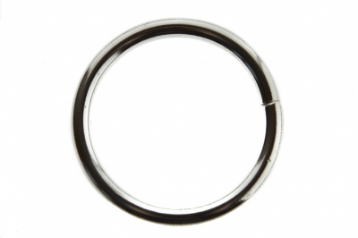 Кольцо металлическое d-38 мм, цв.-никель - купить в Железногорске. Цена: 4.89 руб.
