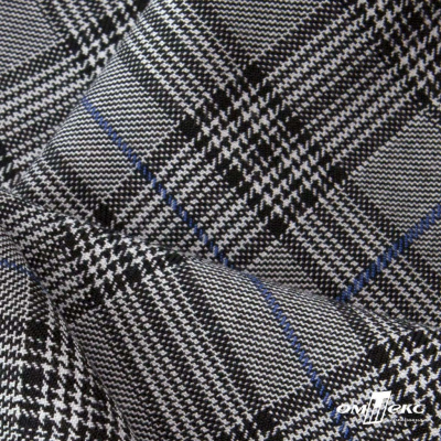 Ткань костюмная "Клер" 80% P, 16% R, 4% S, 200 г/м2, шир.150 см,#3 цв-серый/синий - купить в Железногорске. Цена 412.02 руб.
