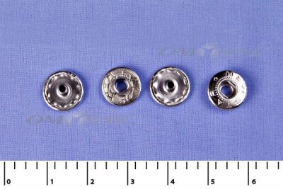 Кнопки металл Ф-12,5 (1440 +/-20 шт) "альфа" никель с рисунком - купить в Железногорске. Цена: 2 853.69 руб.