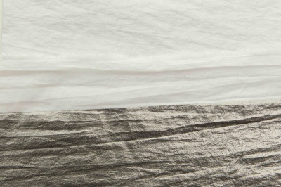 Текстильный материал "Диско"#1805 с покрытием РЕТ, 40гр/м2, 100% полиэстер, цв.6-тем.серебро - купить в Железногорске. Цена 412.36 руб.
