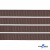 Репсовая лента 005, шир. 6 мм/уп. 50+/-1 м, цвет коричневый - купить в Железногорске. Цена: 88.45 руб.