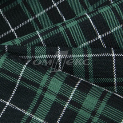 Ткань костюмная Клетка 25577, т.зеленый/зеленый./ч/бел, 230 г/м2, шир.150 см - купить в Железногорске. Цена 545.24 руб.