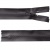 Молния водонепроницаемая PVC Т-7, 20 см, неразъемная, цвет (301)-т.серый - купить в Железногорске. Цена: 21.56 руб.