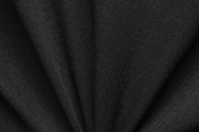 Ткань костюмная 21699 1144/1178, 236 гр/м2, шир.150см, цвет чёрный - купить в Железногорске. Цена 455.40 руб.