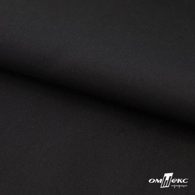 Ткань сорочечная Альто, 115 г/м2, 58% пэ,42% хл, окрашенный, шир.150 см, цв. чёрный  (арт.101) - купить в Железногорске. Цена 273.15 руб.