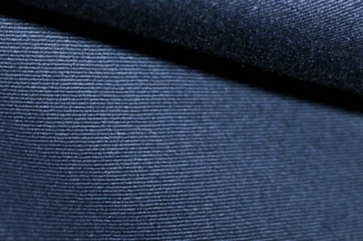 Ткань костюмная 8874/3, цвет темно-синий, 100% полиэфир - купить в Железногорске. Цена 433.60 руб.