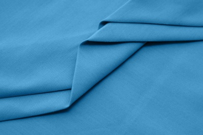 Ткань сорочечная стрейч 18-4535, 115 гр/м2, шир.150см, цвет бирюза - купить в Железногорске. Цена 285.04 руб.