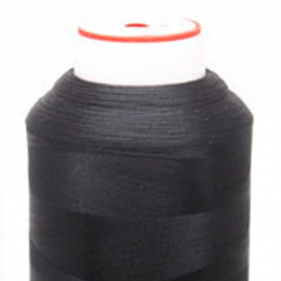 Нитки текстурированные некручёные, намот. 5 000 м, цвет чёрный - купить в Железногорске. Цена: 70.43 руб.