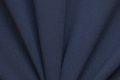 Костюмная ткань с вискозой "Бриджит", 210 гр/м2, шир.150см, цвет т.синий - купить в Железногорске. Цена 564.96 руб.