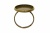 Заготовка для рукоделия металлическая фигурная для кольца 15мм - купить в Железногорске. Цена: 7.44 руб.
