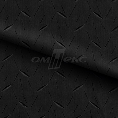 Ткань подкладочная жаккард Р14076-1, чёрный, 85 г/м2, шир. 150 см, 230T - купить в Железногорске. Цена 166.45 руб.